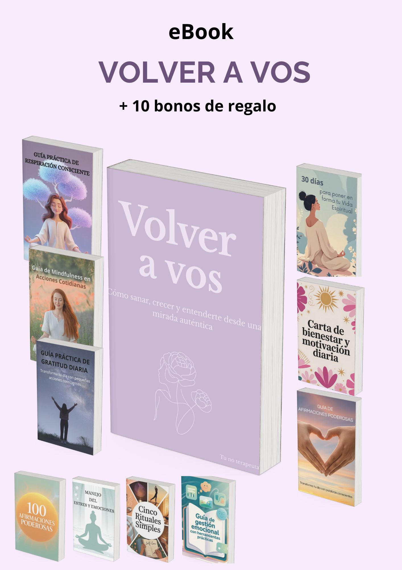 eBook: “Volver a vos” Cómo sanar, crecer y entenderte desde una mirada auténtica